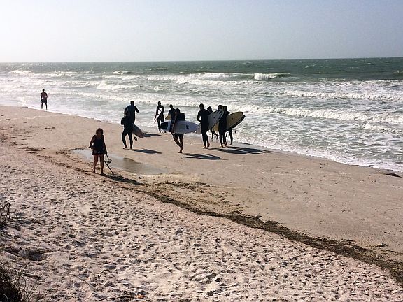 Beach Just Steps Away...