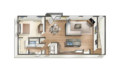 Floor plan A1C-sp