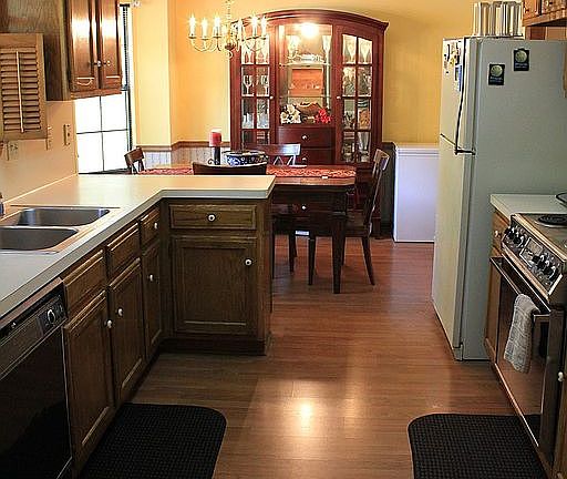 Kitchen from entrance