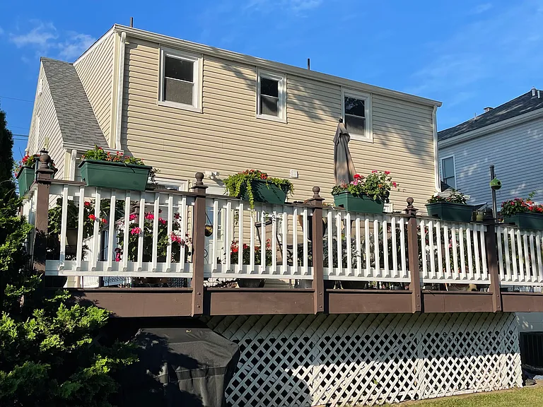 View from backyard
