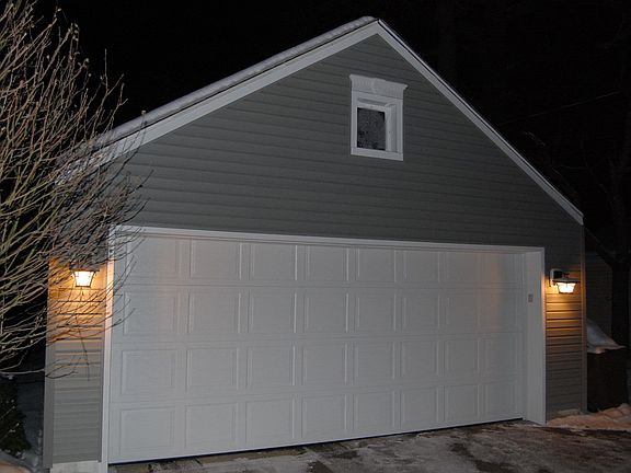 two-car garage