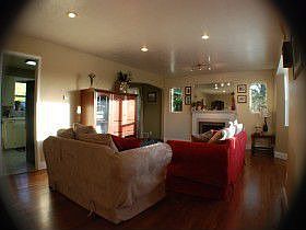 Open Living Room w/Hardwoods