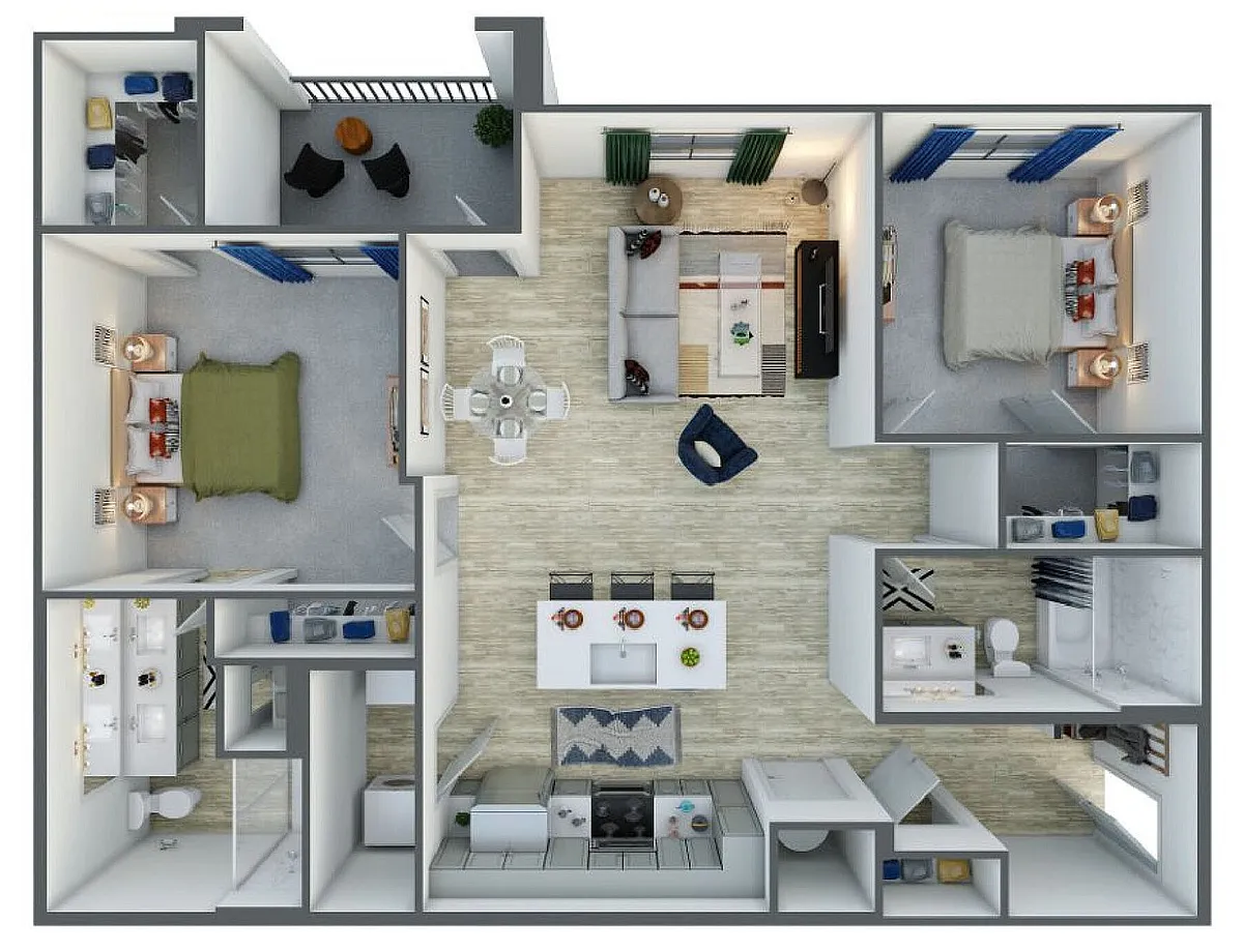 Floor plan B2