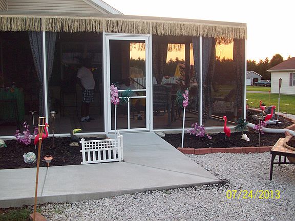 Out side Covered Patio
