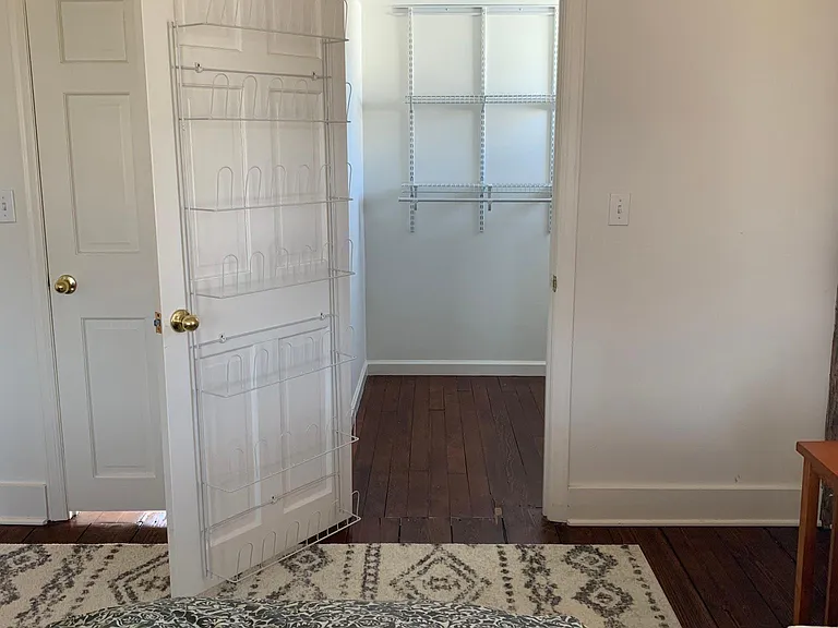 Second of two primary bedroom walk-in closets
