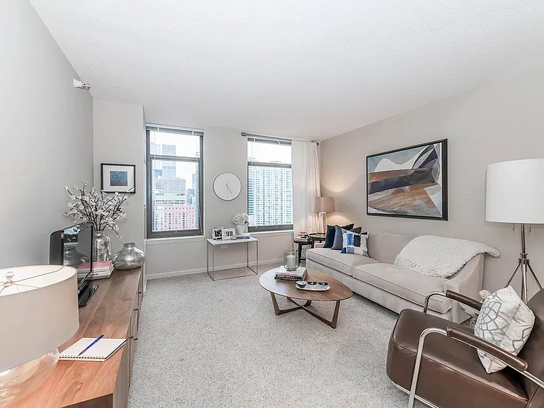 Model 1 Bedroom - Living