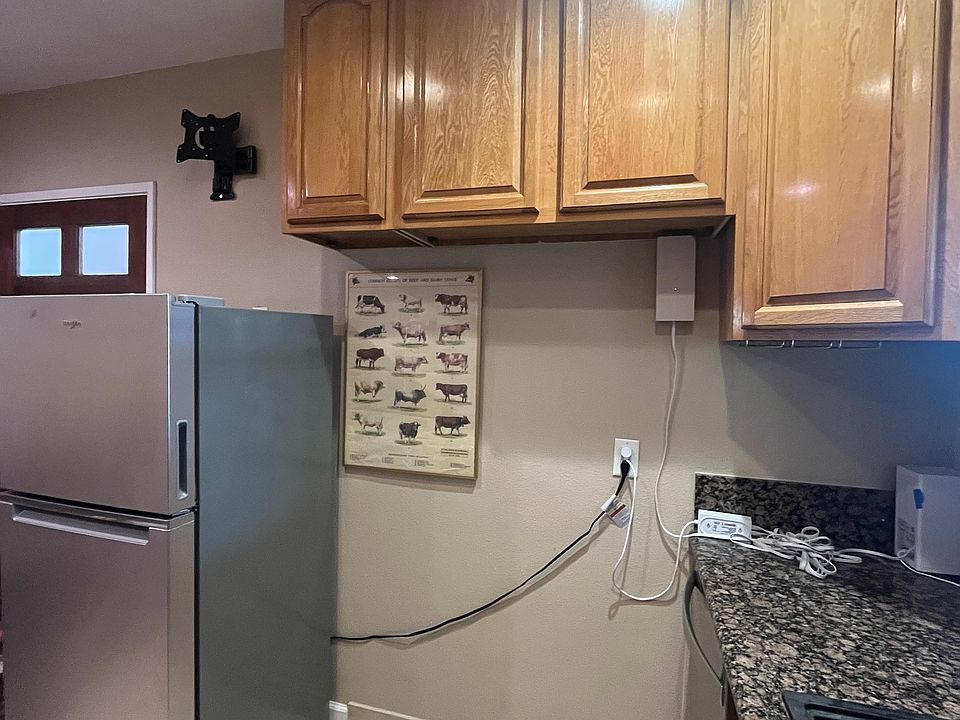kitchen with refrigerator