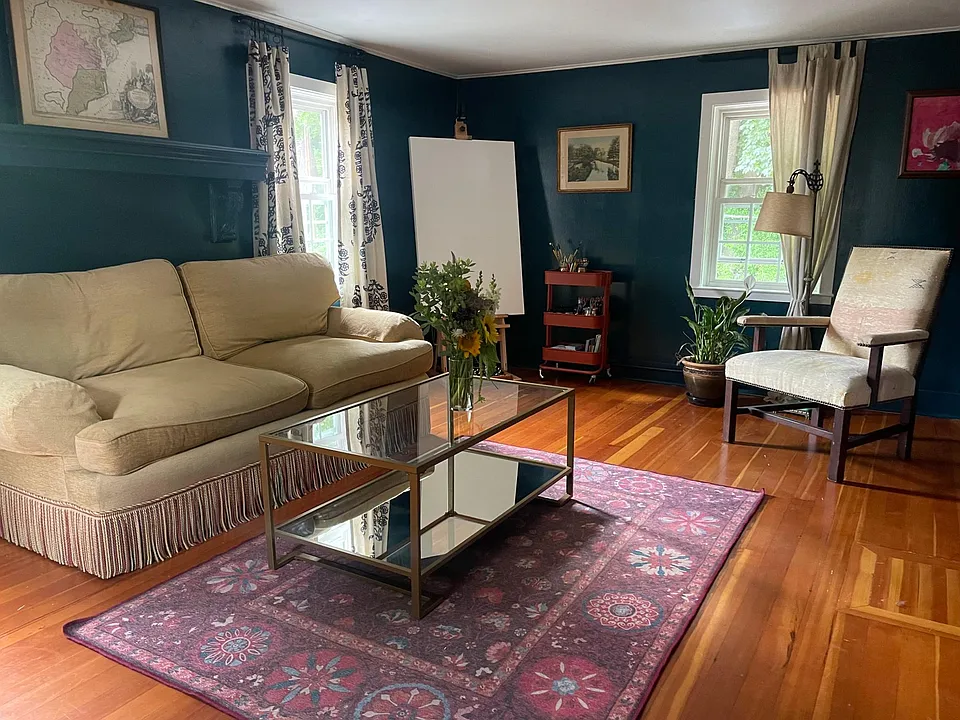 Living room (note: the apartment comes unfurnished)
