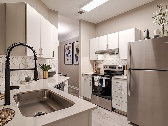 Newly Renovated Kitchen with Stainless Steel Appliances