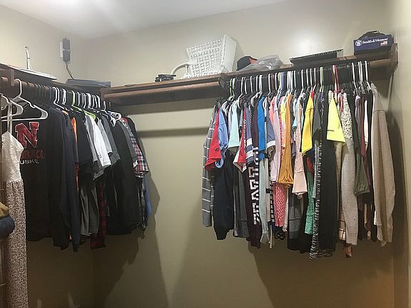 master walk-in closet
