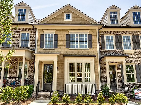 Best New Townhomes in Chamblee Atlanta, Georgia, Turnbury Gates, The Berkshire
