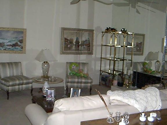 Mirrored Living Room