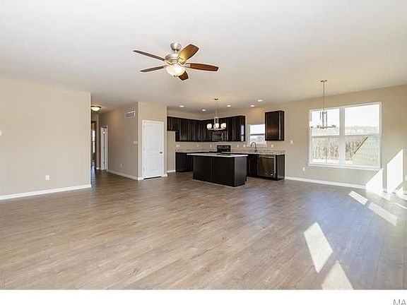 Great Room, Dining Room and Kitchen