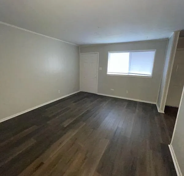 Large open living room