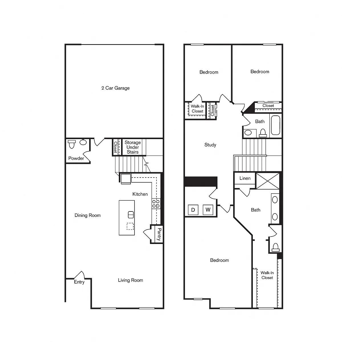 Floor plan Borewick