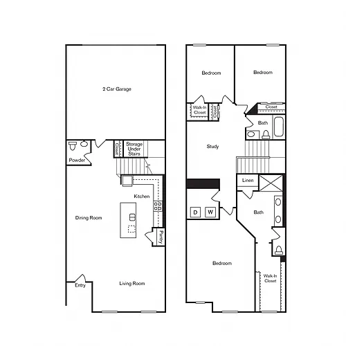 Floor plan Borewick