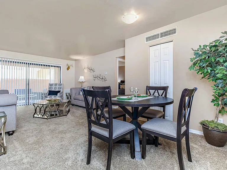 2 bed 1 bath model
