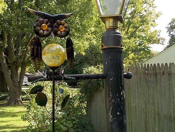 A quirky character to greet you when you arrive