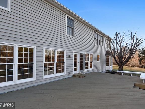 Huge deck french doors to kitchen and family room