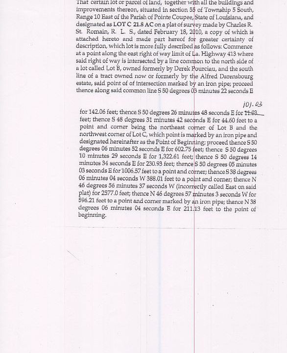 LEGAL DESCRIPTION