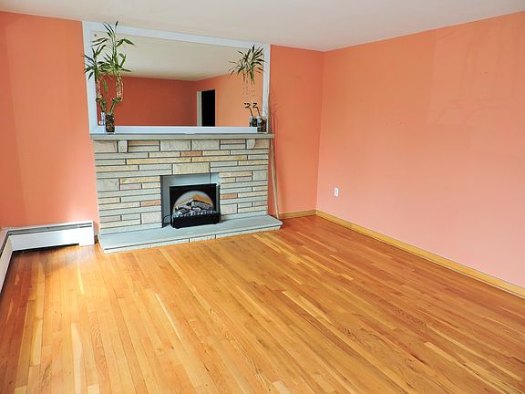 Glistening hardwood floors