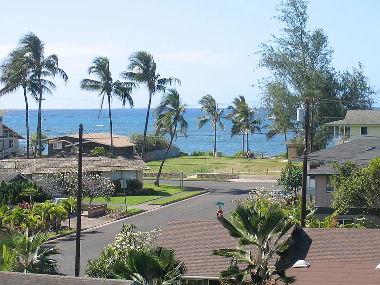 photo taken from roof.