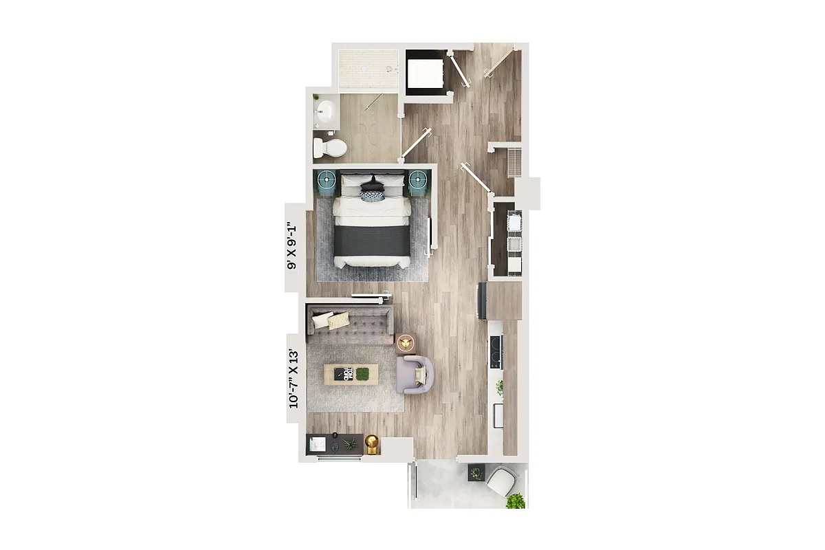 Floor plan A2A