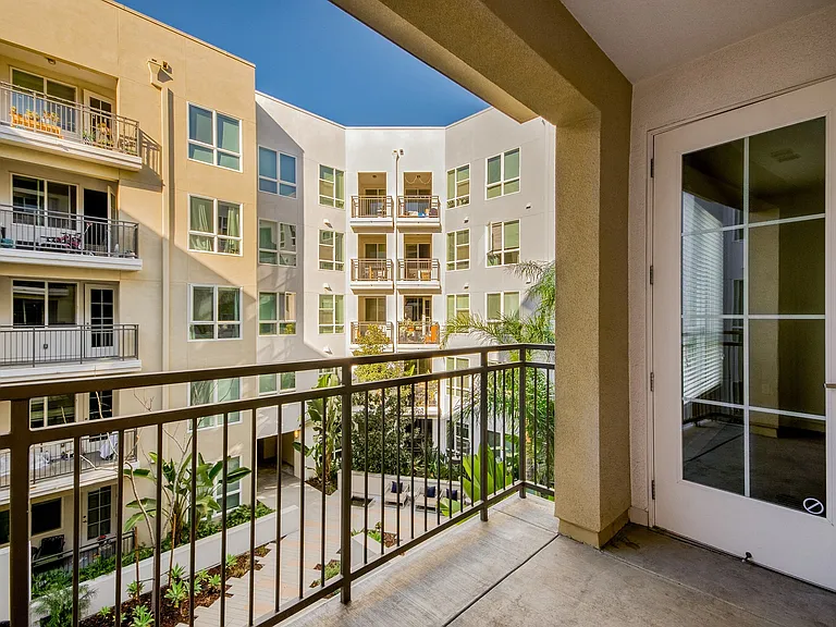 Private balconies and patios for your enjoyment