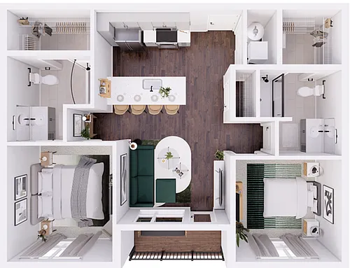 Floor plan Midpoint West-2A_ADA