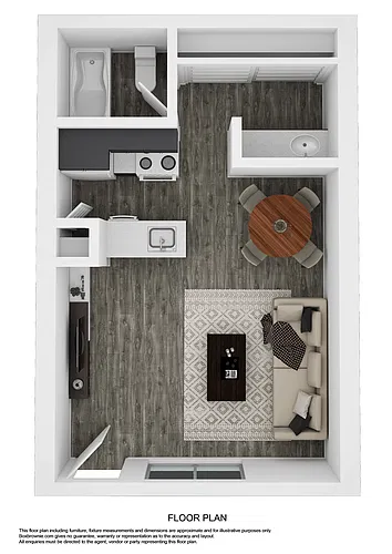 Floor plan Studio