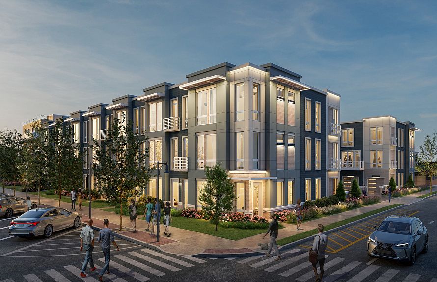 Townhomes 1 block from beach