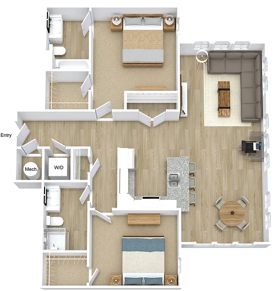 Floor plan Springhill
