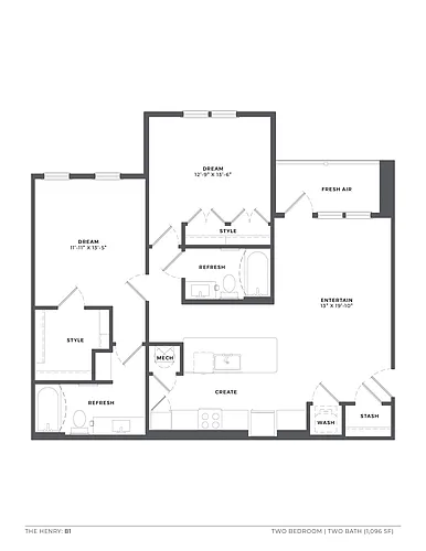 Floor plan B1