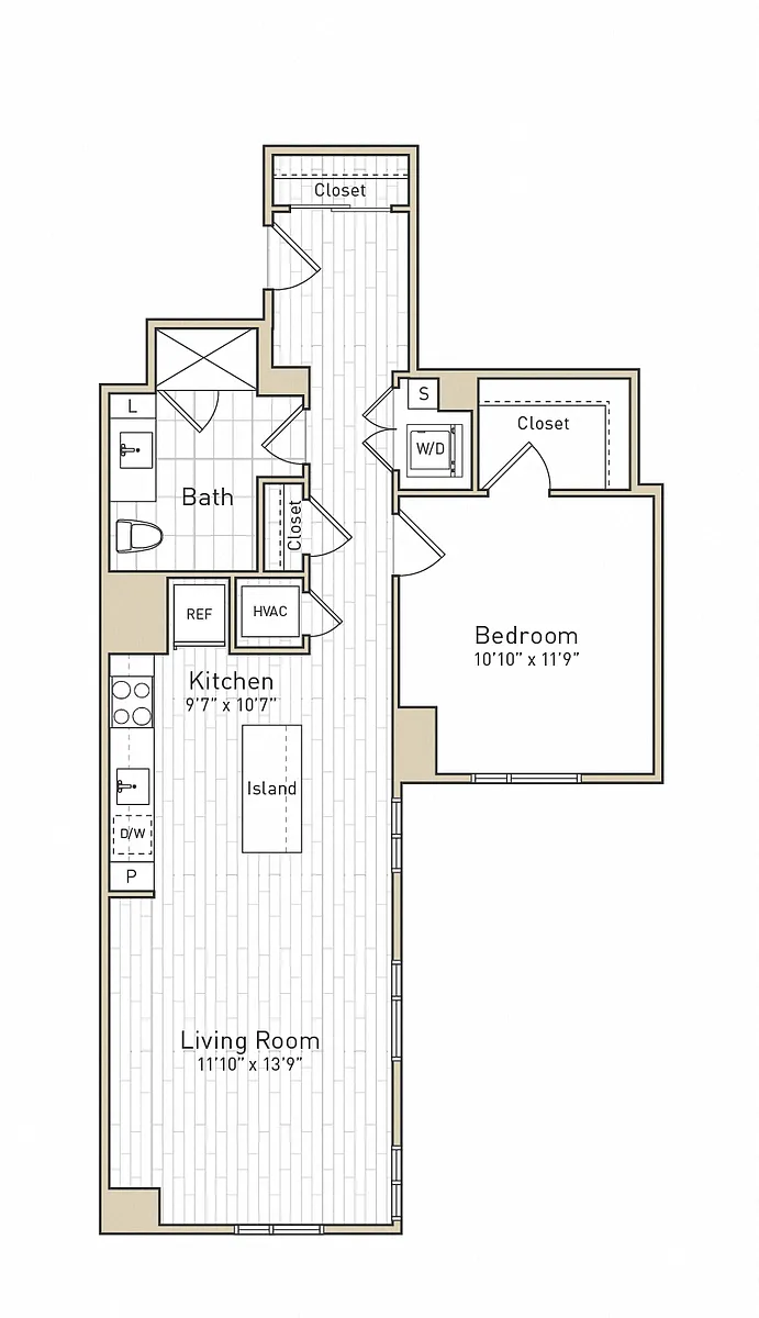 Floor plan A23A - Rise