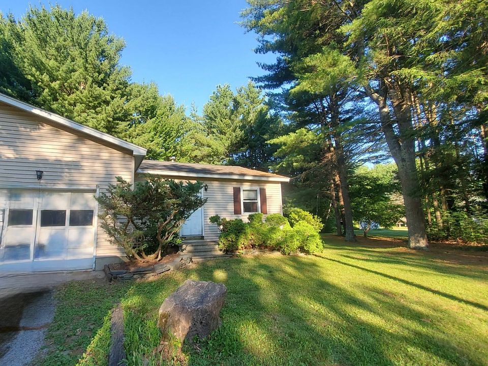 Right side of duplex with attached garage