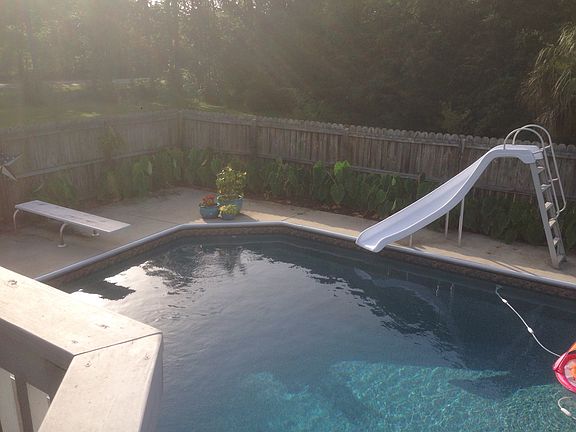 Slide and diving board