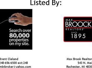 2693 Lambeth Park, Rochester Hills, MI 48306