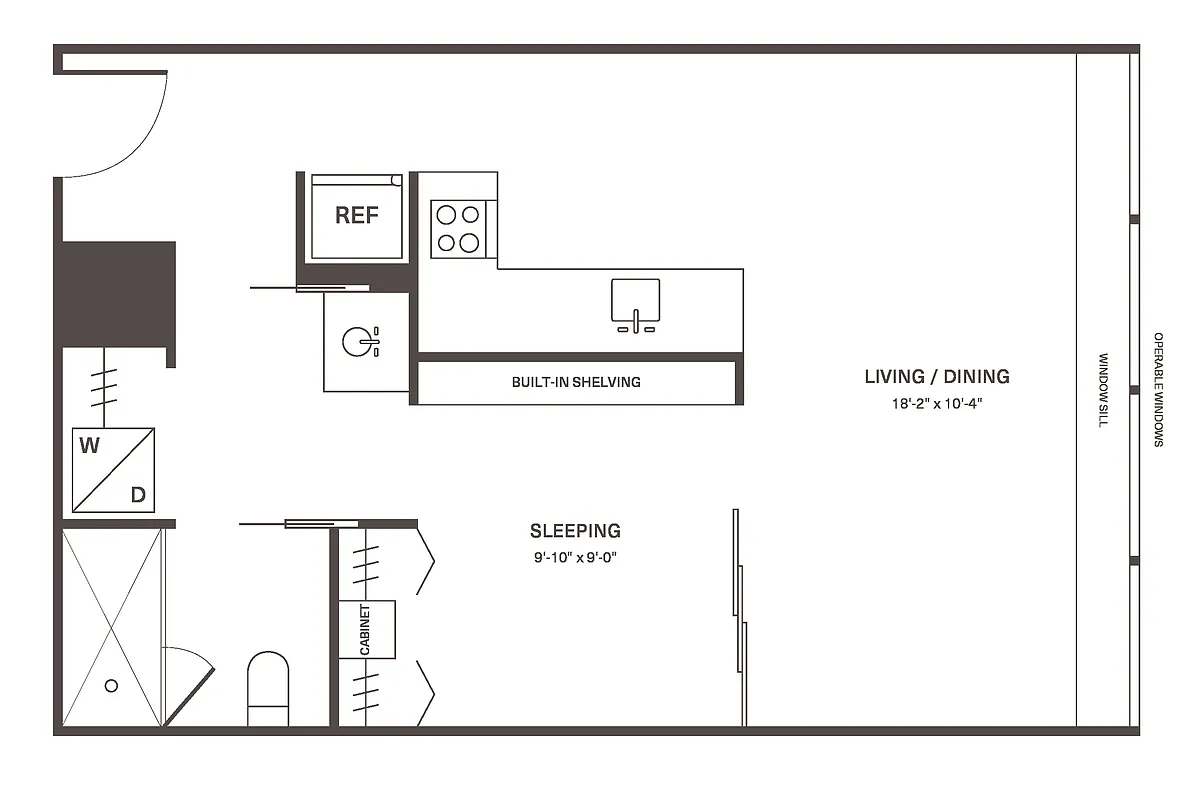 Floor plan M1