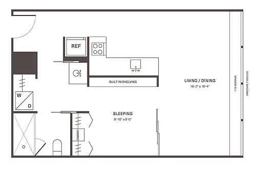 Floor plan M1
