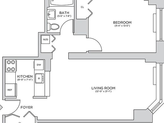 2nd image of 420 W 42nd St APT 35D