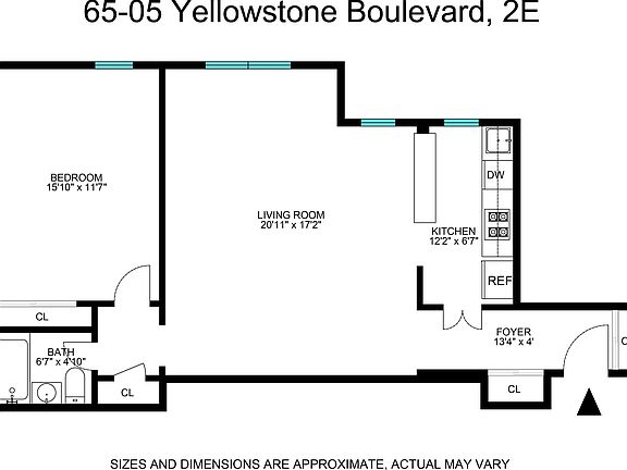2nd image of 65-05 Yellowstone Blvd #2E