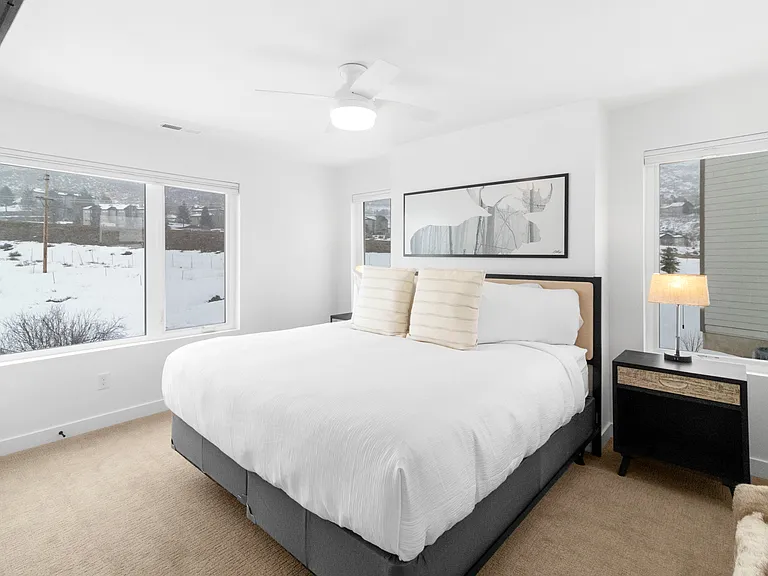 Bedroom 2 with 1 King Bed (top floor)