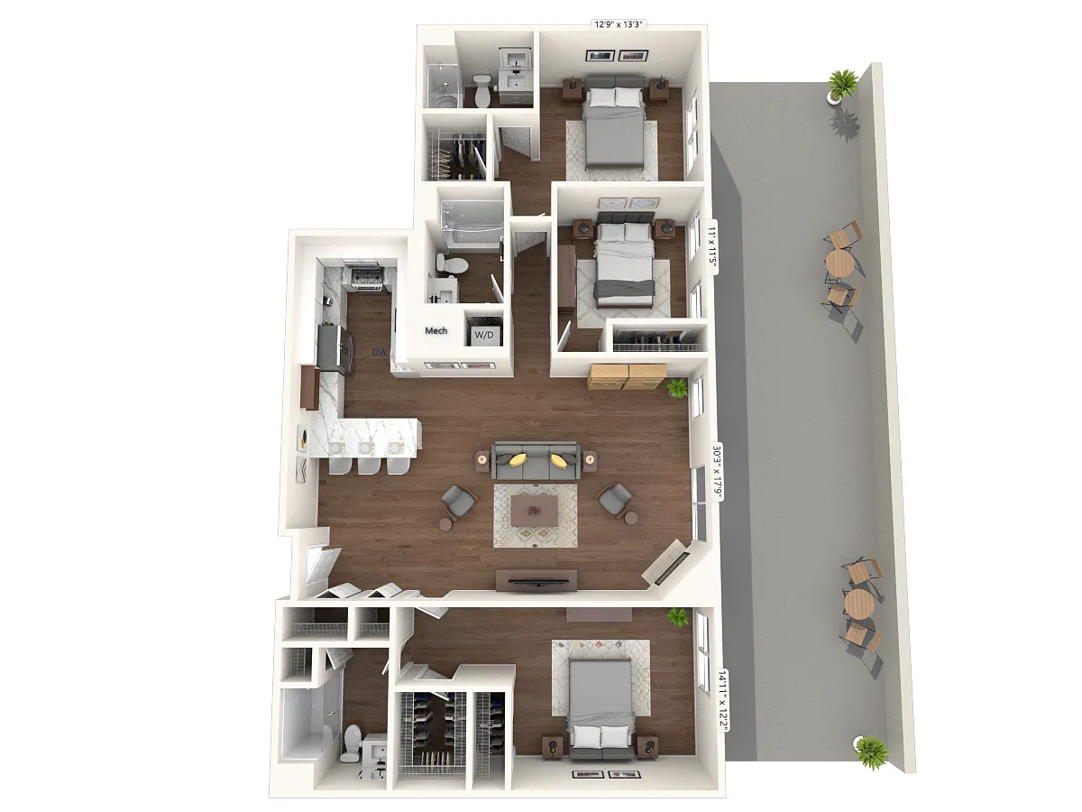 Floor plan C2-1765
