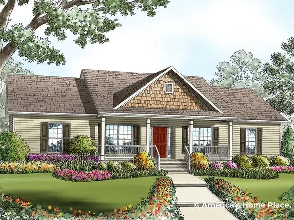 Bedford A Plan, Augusta, GA: Build On Your Lot