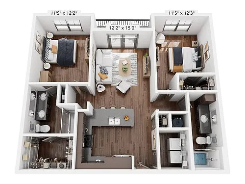 Floor plan B1