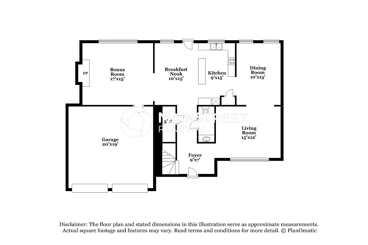 Floor Plan - 2080 Eagle Nest Blf