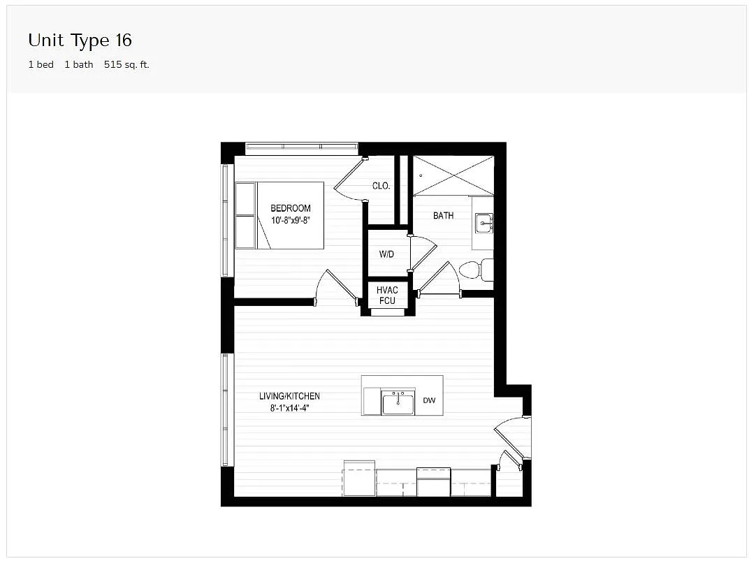Floor plan Unit Type 16