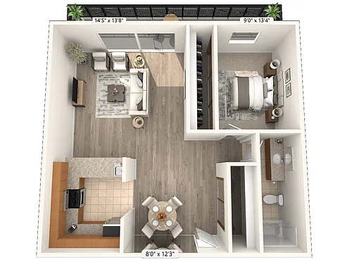 Floor plan Standard