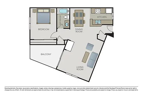 Floor plan Plan 1C
