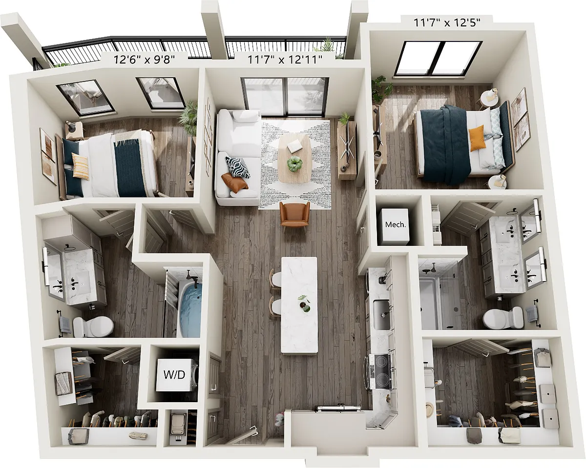 Floor plan B4